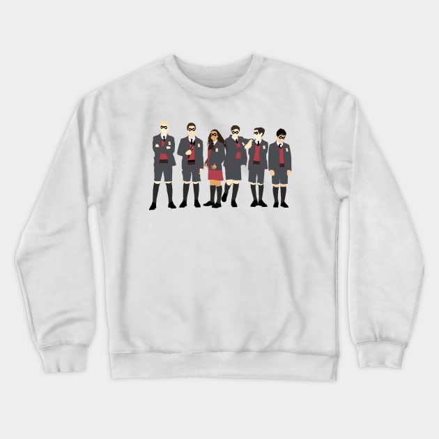 The Umbrella Academy Crewneck Sweatshirt by FutureSpaceDesigns